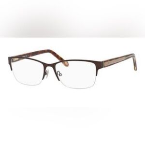 Fossil Semi-Rimless‎ Eye Glasses FOS6045 Matte Brown